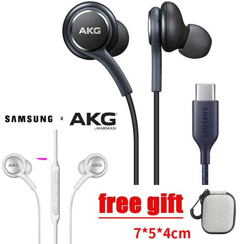 

Оригинальные наушники Samsung AKG DAC USB AUX 3,5/TYPE C, цифровые Hi-Fi наушники с микрофоном/пультом дистанционного управления для Galaxy Note 10 Pro S20 S21