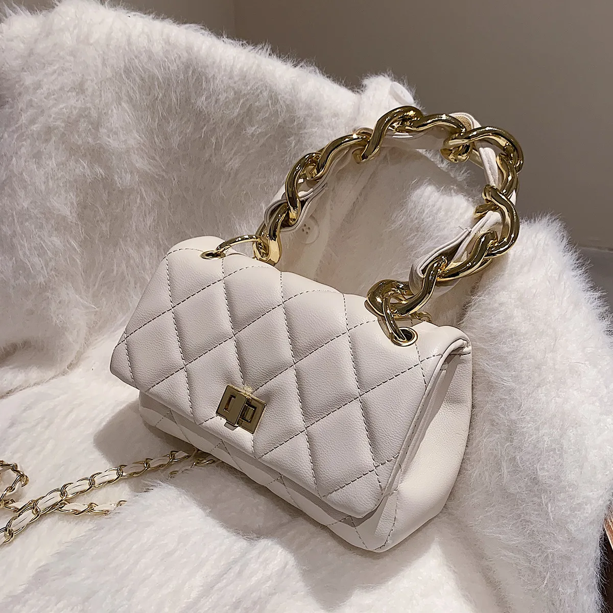 

Маленькая сумка с алмазной вышивкой, новинка 2021, сумки, женская универсальная сумка-мессенджер, Модная Портативная маленькая квадратная су...