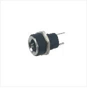 5pce/лот DC099 5,5 мм x 2,1 мм DC разъем питания гнездовая панель монтажный разъем металлический DC-099 открытое отверстие 11 мм 5,5*2,1 5,5*2,5