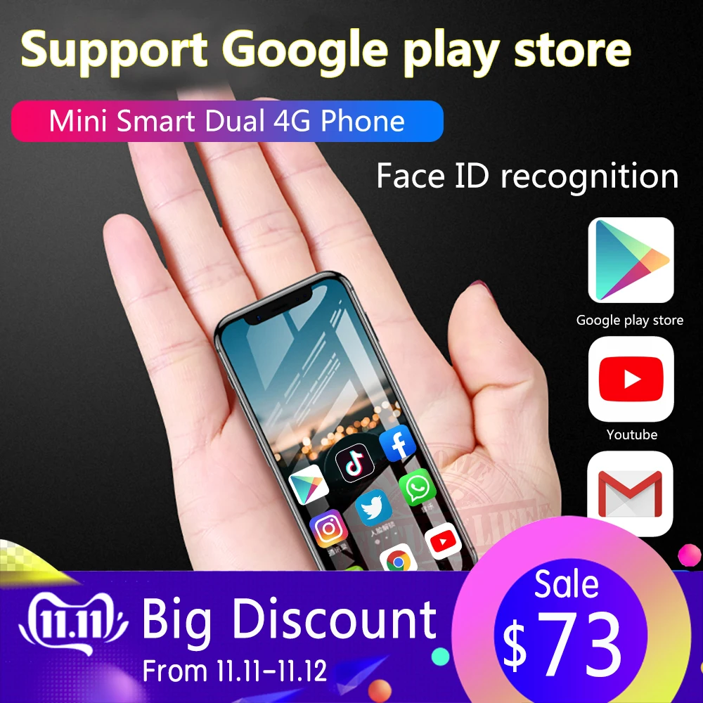 Anica K-TOUCH I9s 3g+ 32G маленький мини двойной 4G Ультра тонкий 3,5 экран Face ID dual SIM двойной режим ожидания Android 6,0