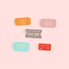 Креативная металлическая эмалированная брошь в виде мультяшного Билла с надписью, милый рюкзак лацкан, аксессуары для ювелирных изделий, подарки для друзей