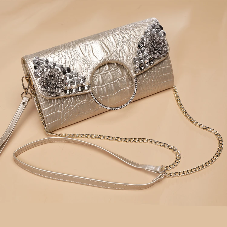 Сумка-клатч женская из натуральной кожи вечерняя сумочка | Багаж и сумки