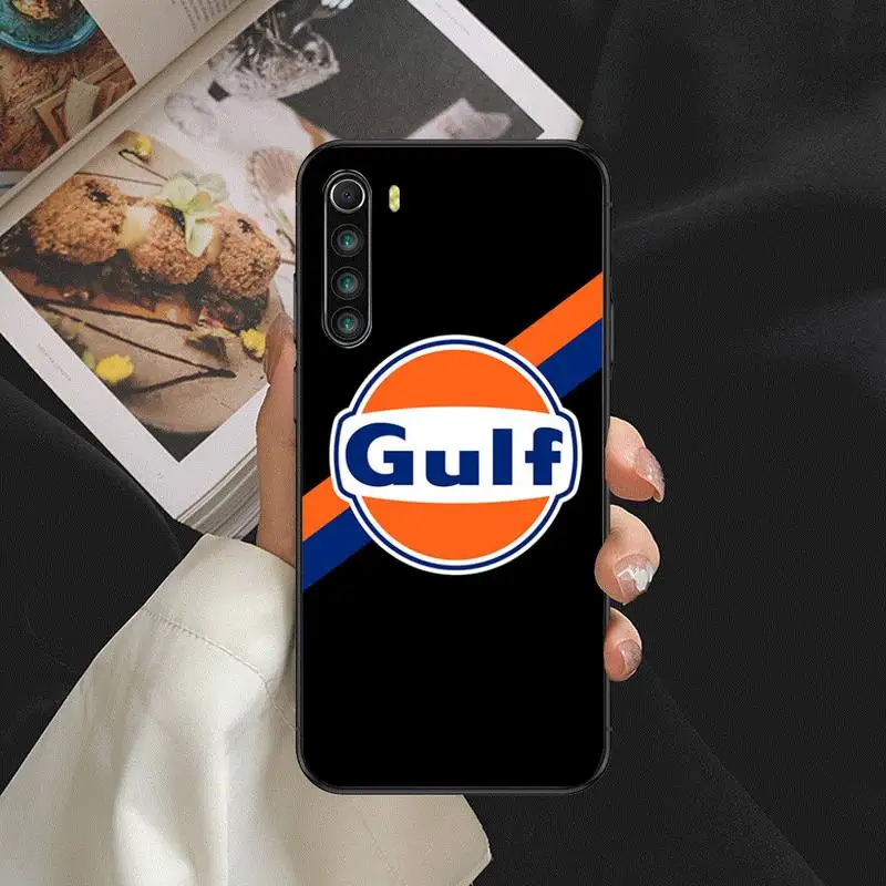 

Gulf Racing car Brand Phone Case For Xiaomi 8 9 9t Pro A2 10 lite MIX 2 2S 3 note 10 pro Nax Fundas Cover