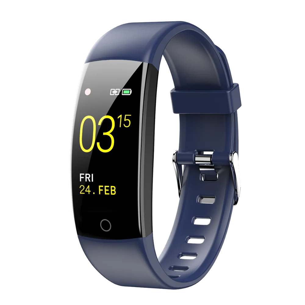 

100p новый шаблон смарт-браслет плюс цветной экран Спорт шагомер часы Smartband фитнес-трекер Bluetooth водонепроницаемый смарт-браслет