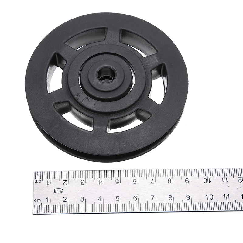 Прочный Универсальный ABS Материал 95 мм черный износостойкий подшипник шкив