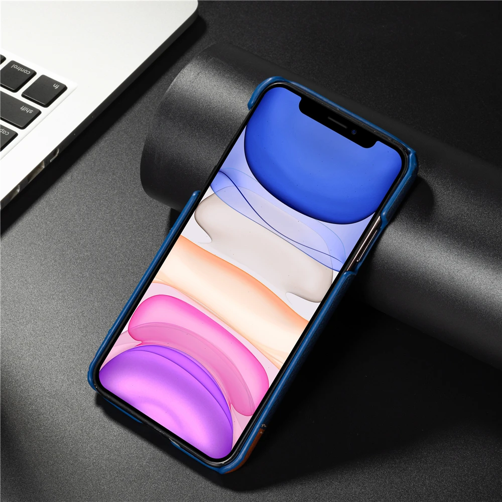 Для IPhone 11 кожаный чехол-кошелек с отделением для кредитных карт Iphone Pro Max