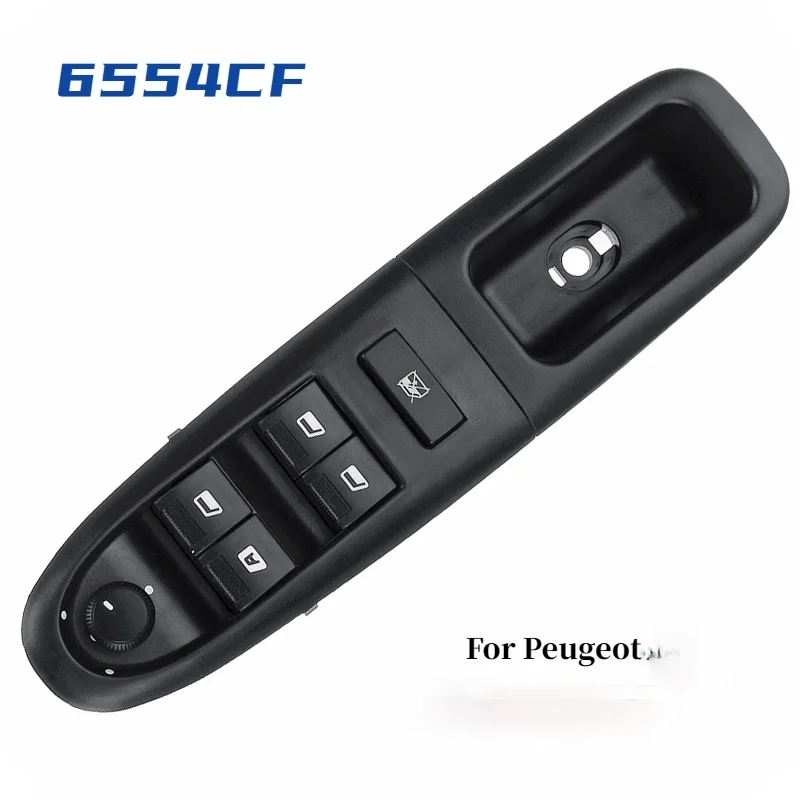 

Переключатель Стеклоподъемника Master Power для Peugeot 406 1996-2004, хэтчбек, универсал, переключатель передней левой двери # 6554.CF