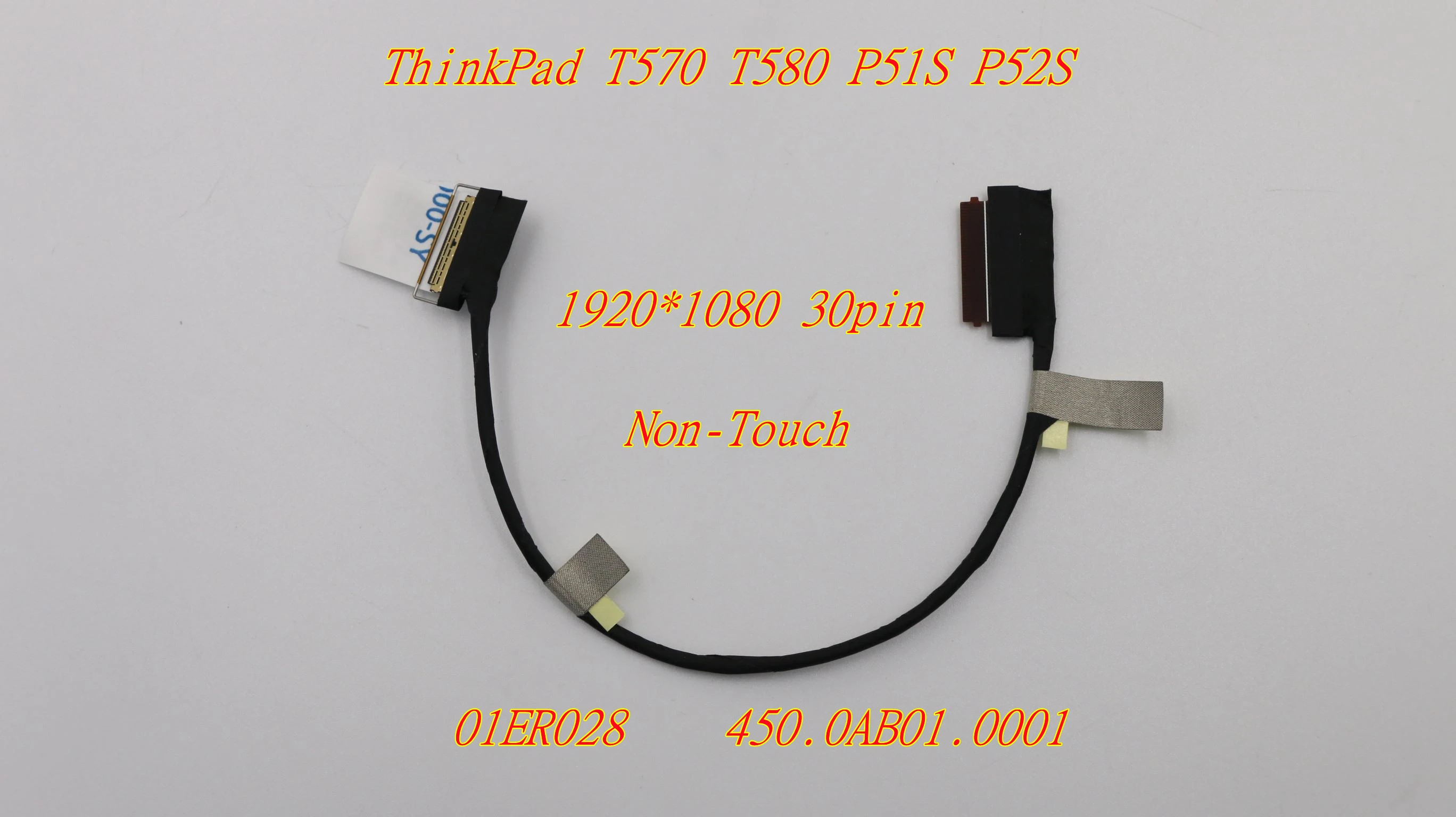 Новый оригинальный ЖК-кабель Lvds для Lenovo ThinkPad T570 T580 P51S P52S ноутбука FHD EDP кабель 1920*1080