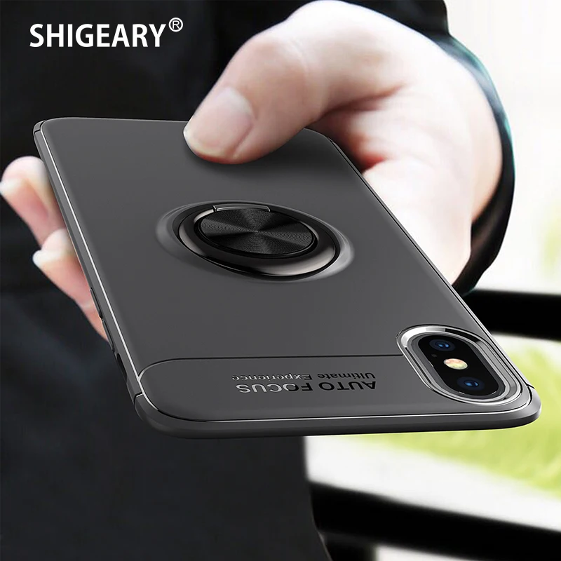 Чехол для iPhone 11 Pro Max задняя крышка телефона кольцо на палец кронштейн 11/Pro чехол с