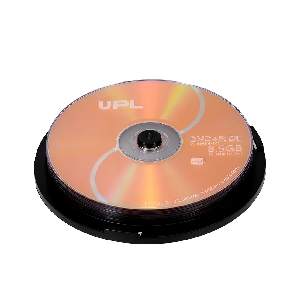 10 шт. 215 мин 8X DVD + R DL 8 5 ГБ пустой диск DVD-диск для передачи данных и видео позволяет