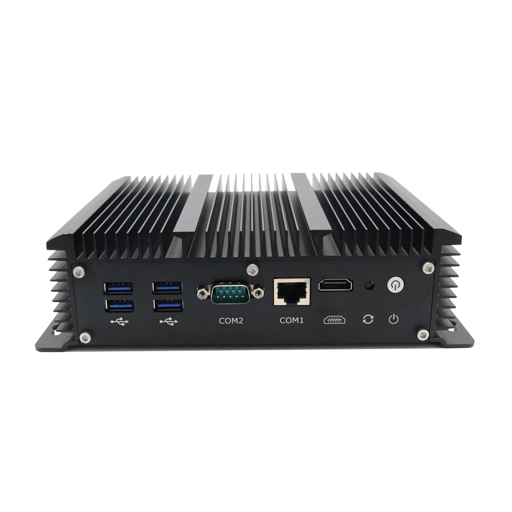 Промышленные безвентиляторный мини ПК Intel Core i5 10210U 8265U 6 Lan брандмауэр