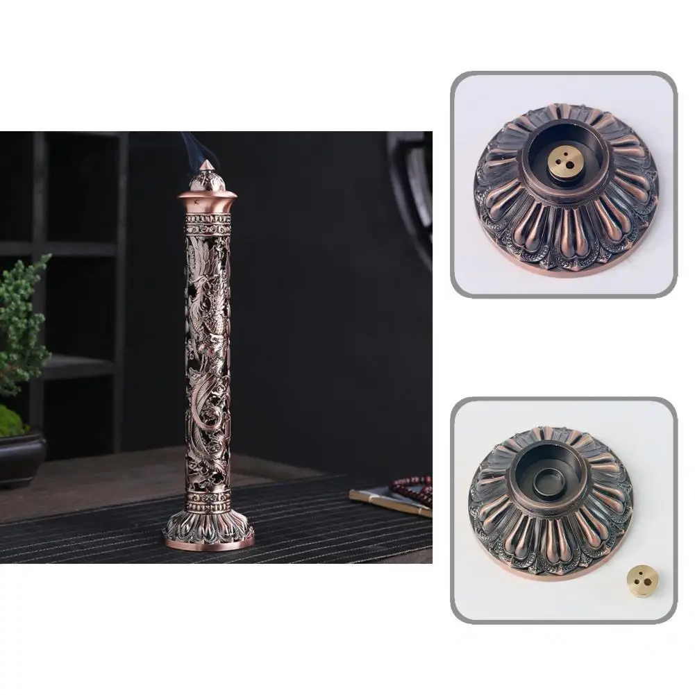 

Small Size Practical Vintage Censer Stick Incense Holder Vertical Incense Burners Decorative for Home