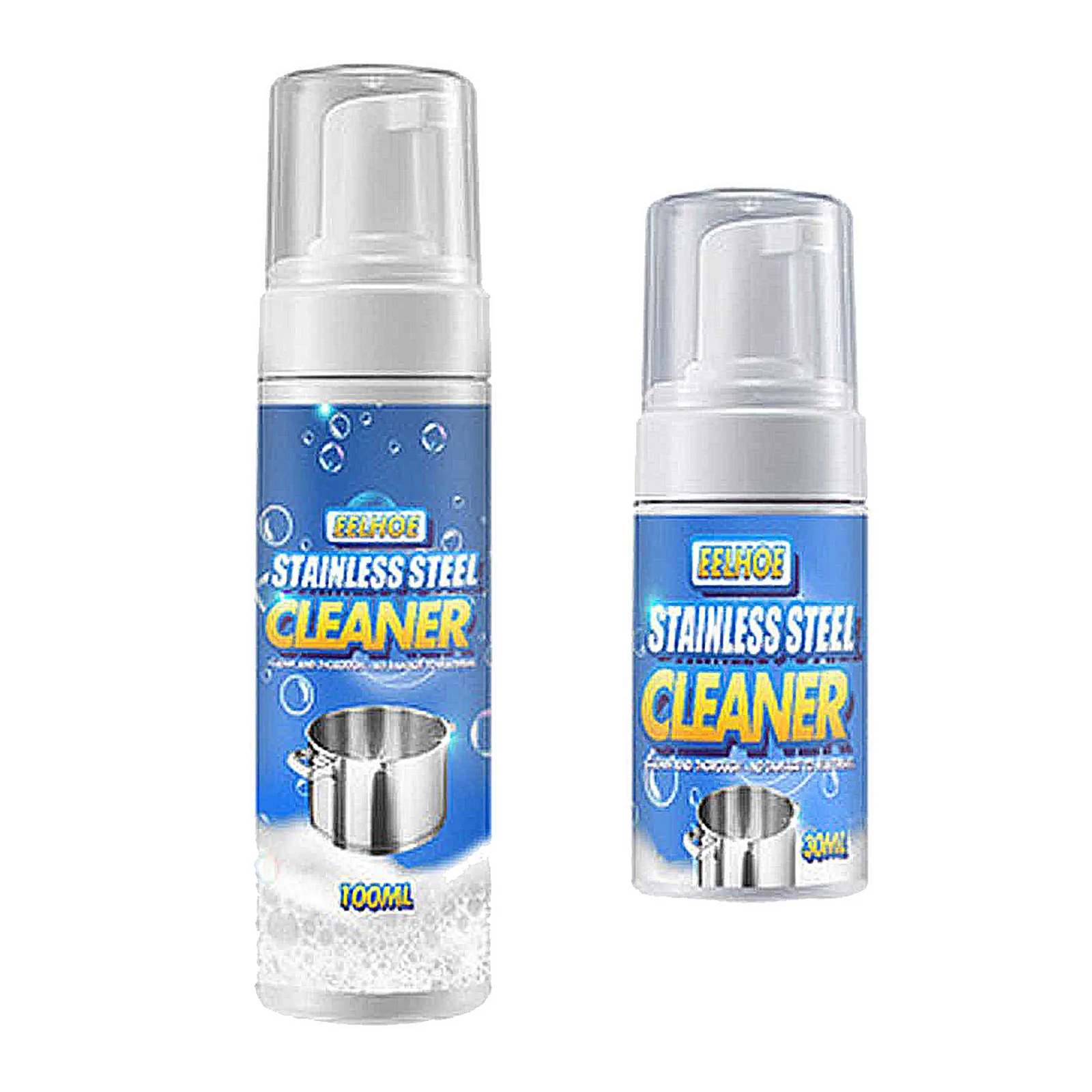 

2pcs 100ml Rust Remover Multi-Purpose Rust Inhibitor Auto Window Rust Remover Derusting Spray Car Maintenance Rust Converter