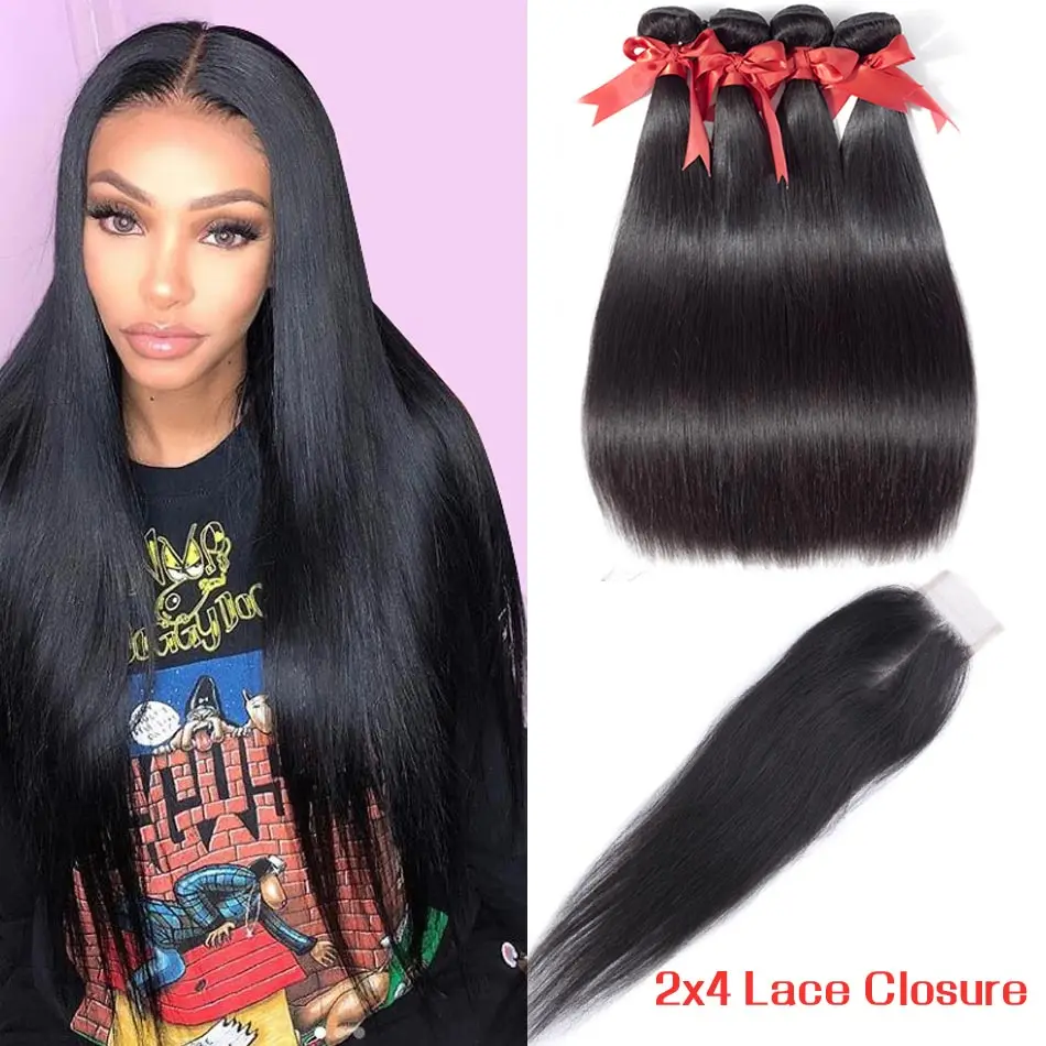 Пряпряди с застежкой Beaudiva бразильские пупряди волос пряди человеческих 2*4 цвет 99J