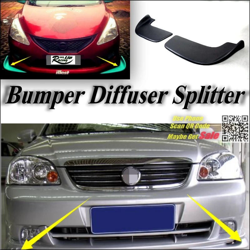 Автомобильный Разветвитель диффузор бампер Canard губ для Chevrolet Optra Estate Nubira J200