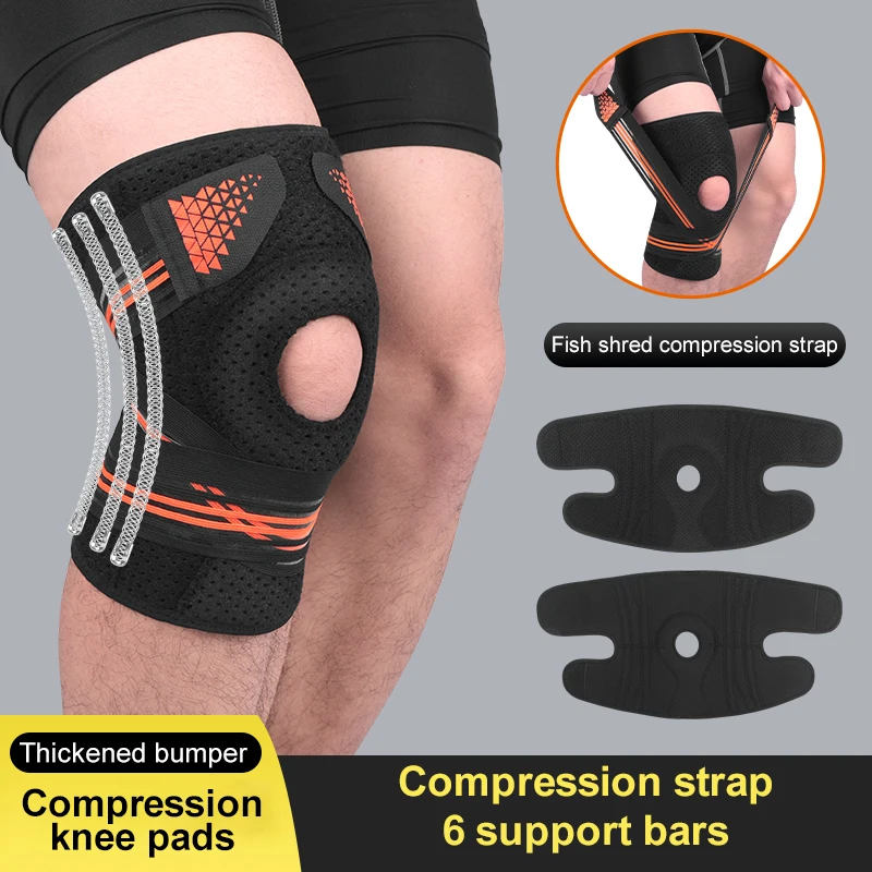 

1PC Knee Pad Support Compression Knee Sleeve Basketball Running Jogging Knee Brace Leg Bandage Protection Arthritis Pain Relief