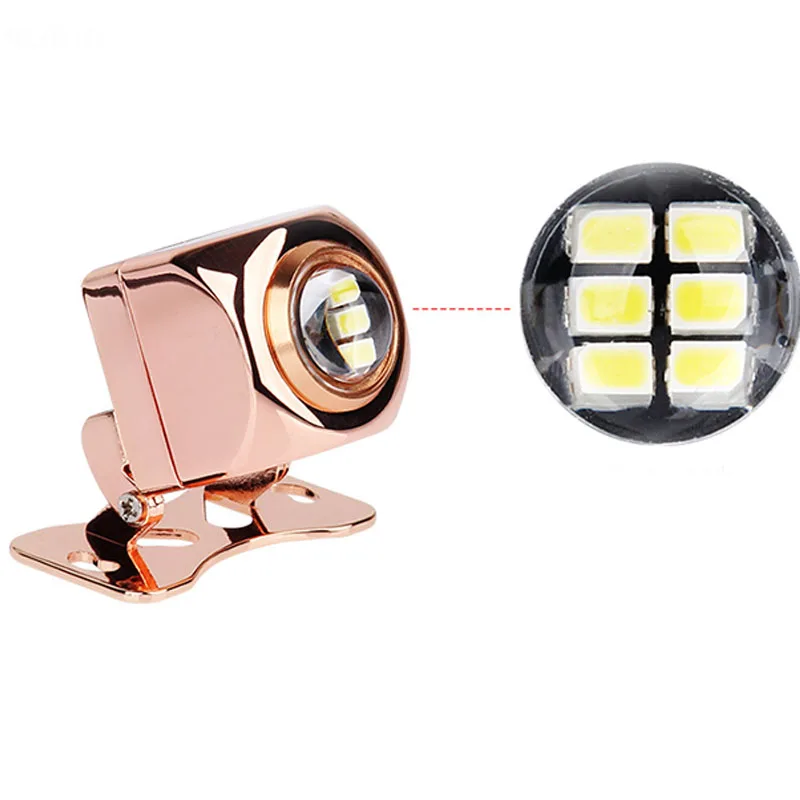 Металлический Автомобильный светодиодный обратный Предупреждение светильник