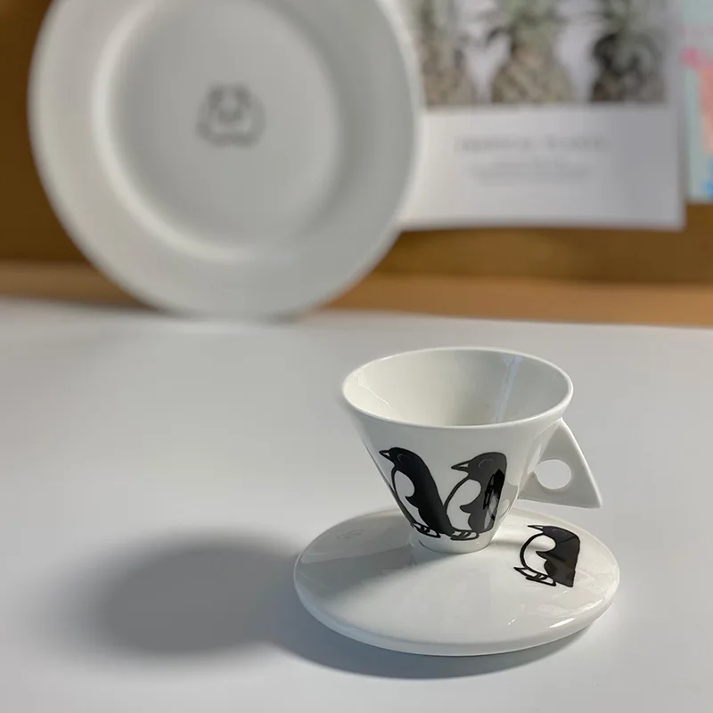 Medieval Vintage Style Bone China Coffee Cup and Saucer Set Afternoon Tea Water Milk Mug | Дом и сад