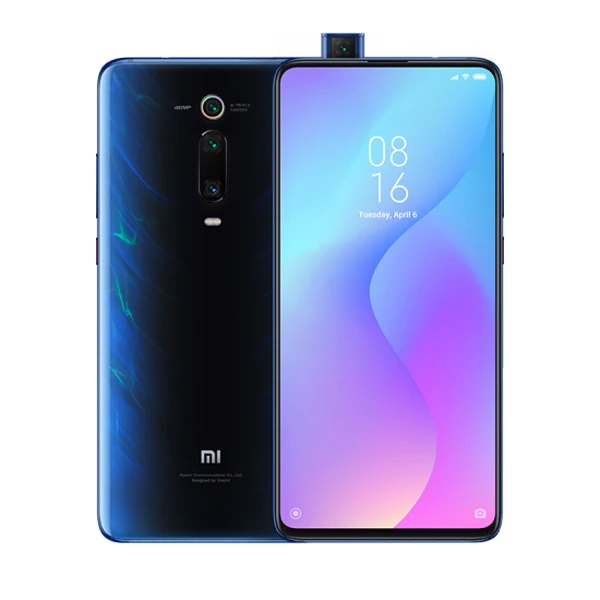Глобальная версия Xiaomi Mi 9T Pro 6GB 128GB Snapdragon 855 Octa Core 6,3" AMOLED 48MP 20MP 4000mAh NFC мобильный телефон - Цвет: Blue