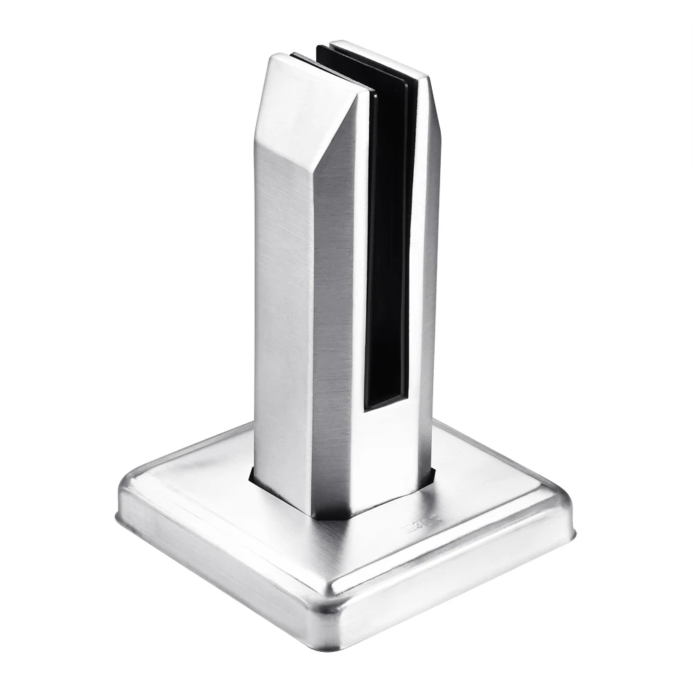 В наличии в России Нержавеющая сталь Лестницы бассейн зажим Стекло балюстрады