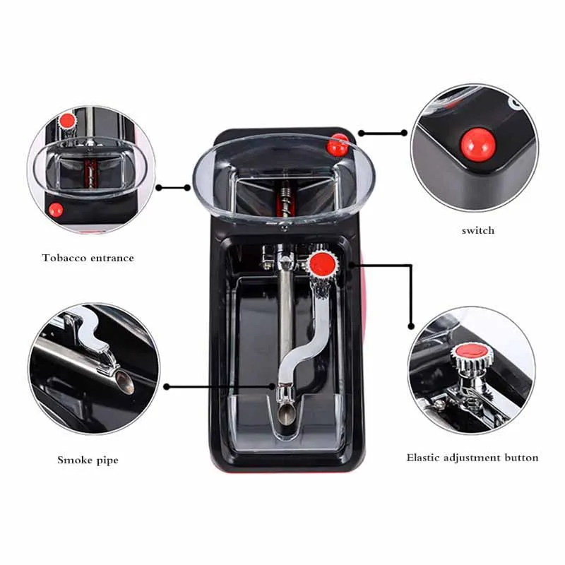 Электрическая сигареты сигарета прокатки машина устройство для набивки сигарет