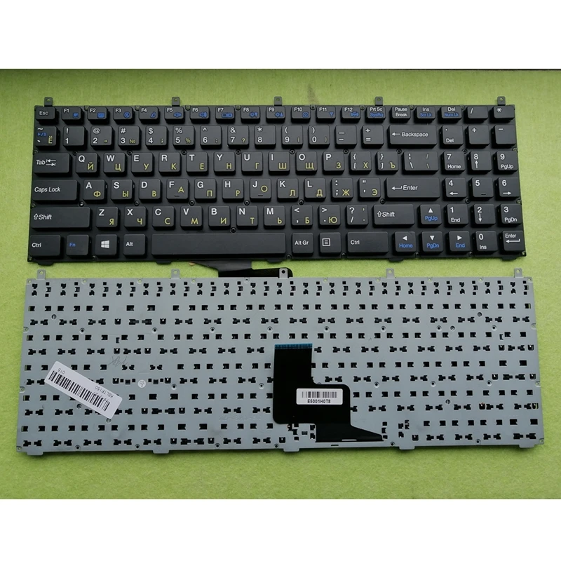 Русская клавиатура YALUZU для ноутбука Clevo W765S W760CU W765CU W765CUH W765TUN W251HPQ W251HSQ W251HU W251HUQ DNS