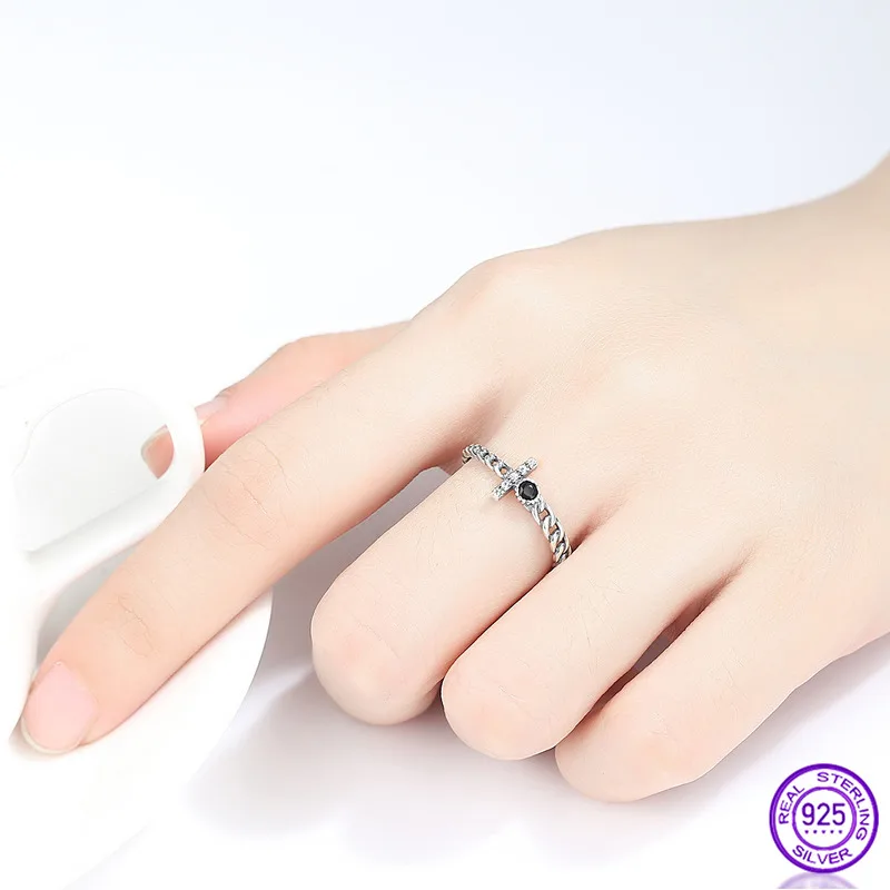 Кольцо Япония и Южная Корея регулируемое кольцо Новое 925 пробы серебряное циркон