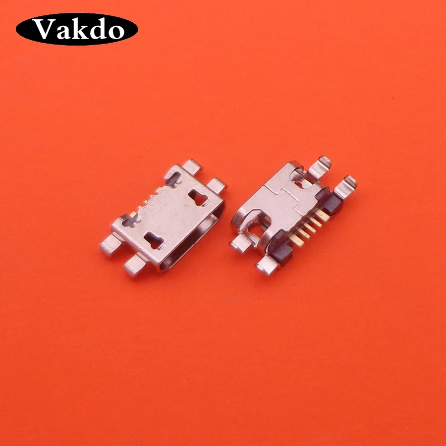2 шт./лот микро мини USB зарядный порт разъем Jack док-станция для запчастей ZTE Nubia M2 Lite