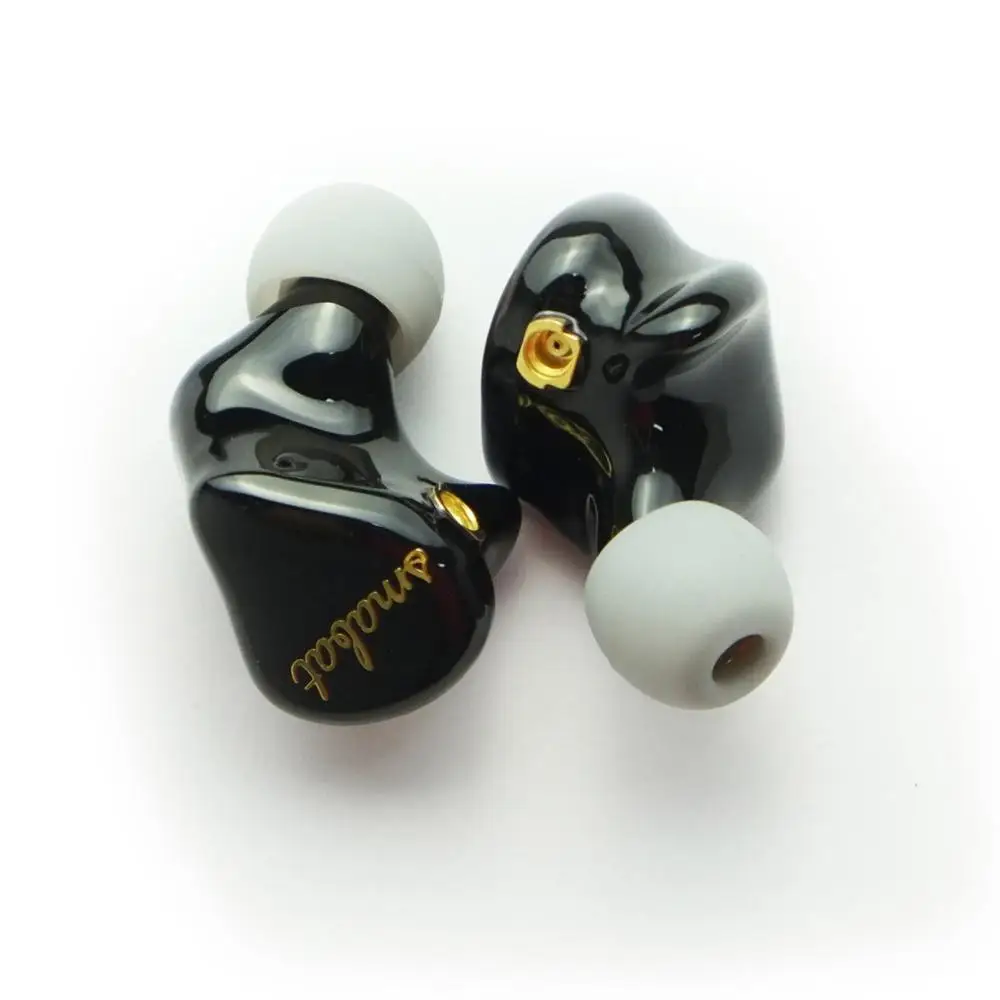 Smabat принт чёрной летучей мыши HIFI наушники вкладыши 10 мм графеновой батареи