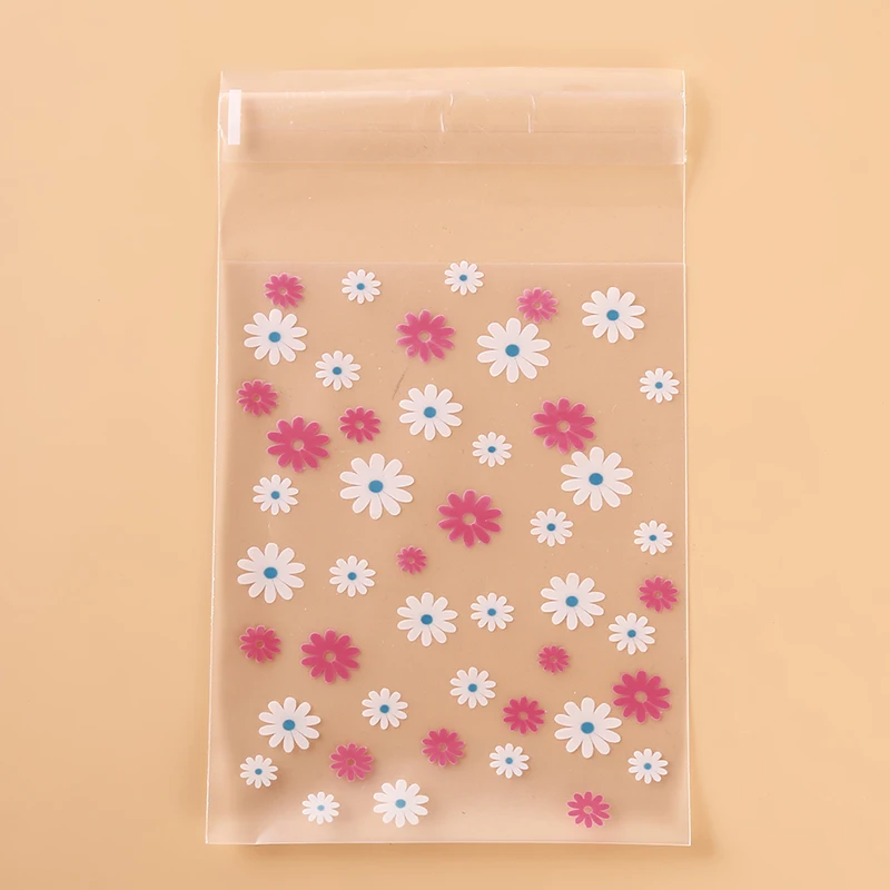 100 шт красочные милые маленькие ромашки конфеты печенья сумки свадебные подарок