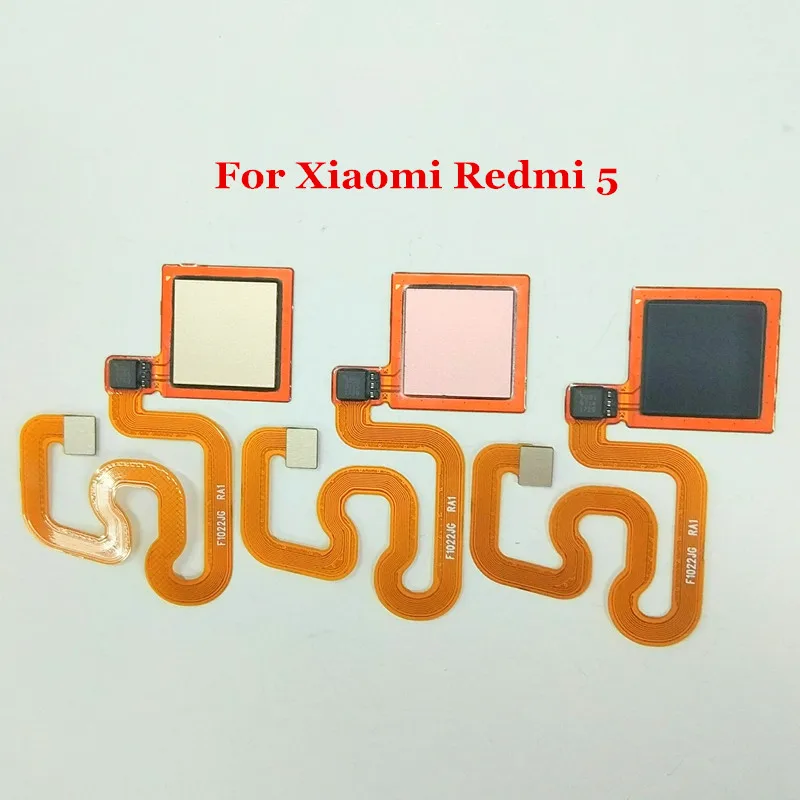 Для Xiaomi Redmi 5 сканер отпечатков пальцев кнопка домой гибкий кабель сенсорный