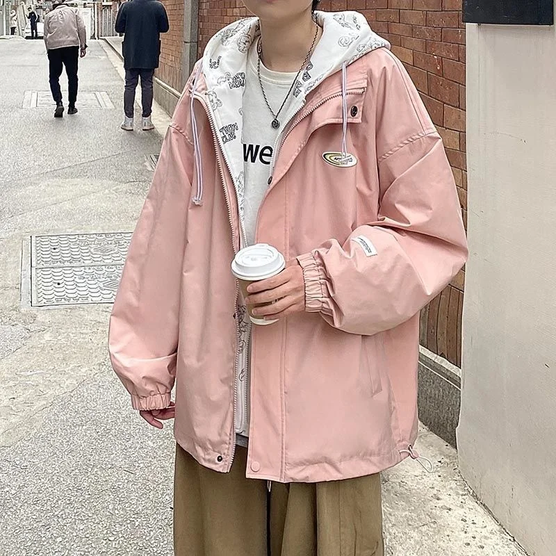 

Мужская куртка с капюшоном Privathinker, модная Осенняя уличная одежда унисекс с рисунком из мультфильма