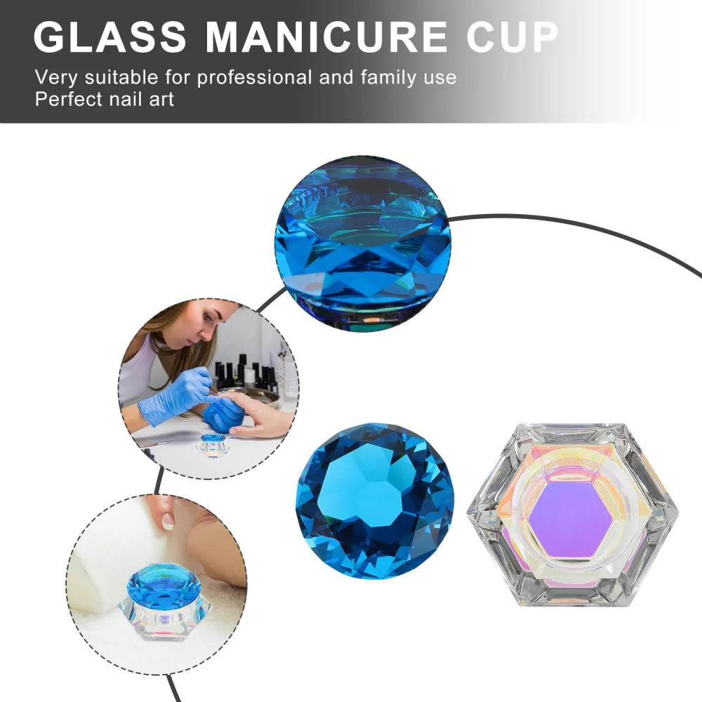 

Crystal Carving Washing Cup Nail Phototherapy Pen Washing Tool Manicure Tool