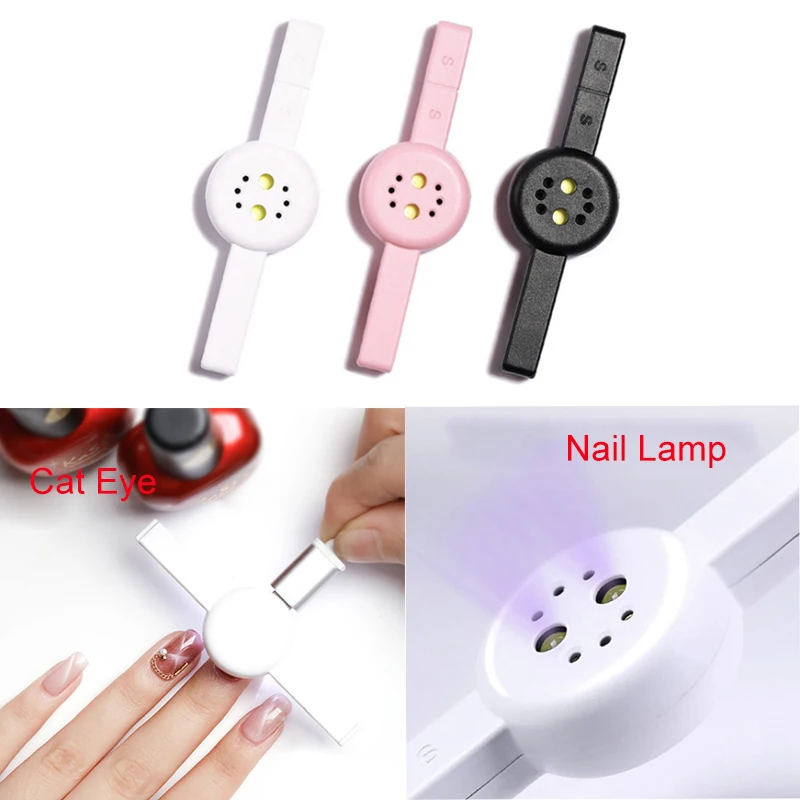УФ лампа для сушки гель лака кошачий глаз USB|Сушилки ногтей| |