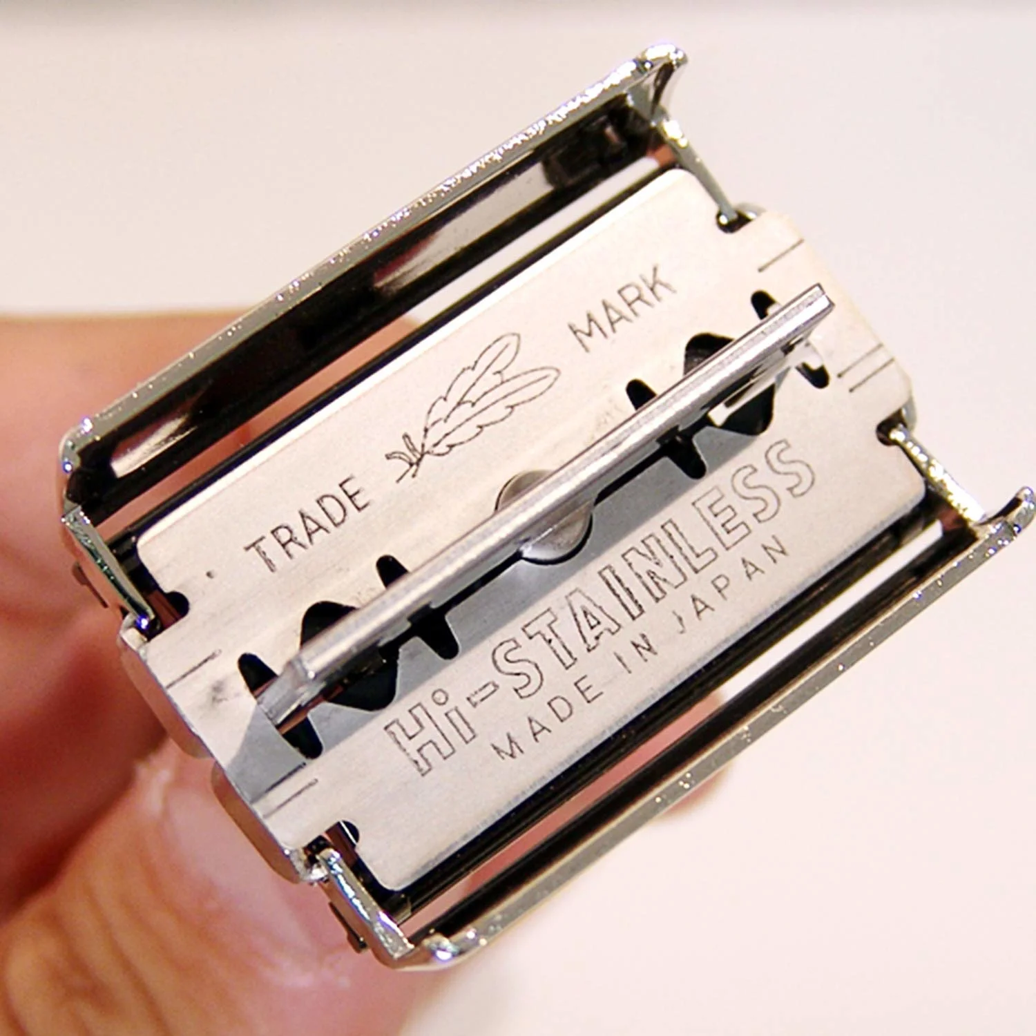 Lemonghua перьевая двойная бритва Высококачественная безопасная Мужская открытая |