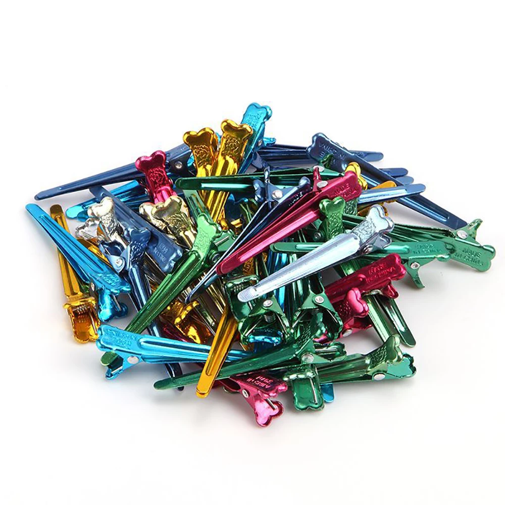 50 шт красочные металлические плоские заколки для волос Салон Пермь фиксация