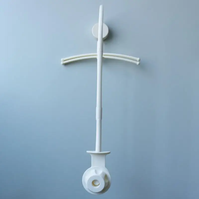 

Baby White Rattles Bracket Music Box Toy Baby Bed Stent Crib Mobile Hanging Bed Bell Holder Arm Bracket