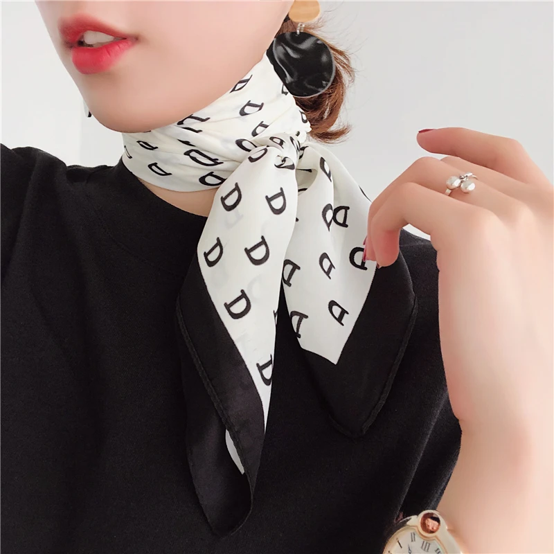 Новый дизайн шарф для женщин цепочка с принтом лошади платок Desigual животными