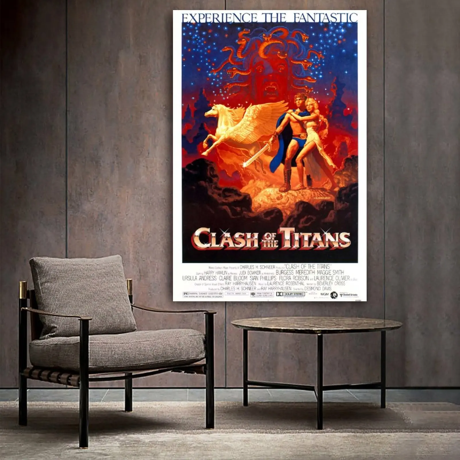 

Clash of The Titans Movie & TV (1) Canvas Art Poster and Wall Art Picture Print Modern Family bedroom Decor Posters
