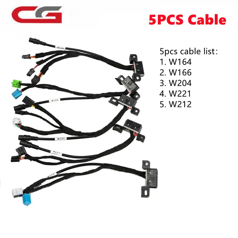 

Провод EIS/ELV, Тестовый Кабель для Mercedes, BENZ EIS ELV, линия технического обслуживания, внешний разъем, работа с VVDI MB BGA & CG CGDI Prog MB