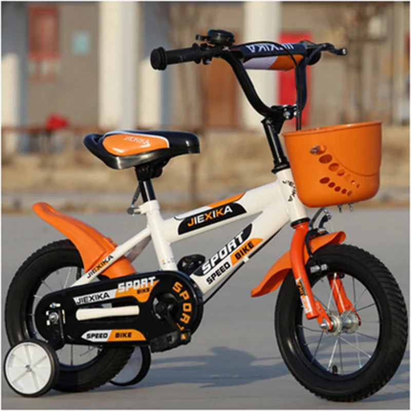 

Children's Bicycle 18-Inch High Version Of The Boy And Girl Baby Buggy 6 Years Old Mountain Bike Child Four-Wheel Bike
