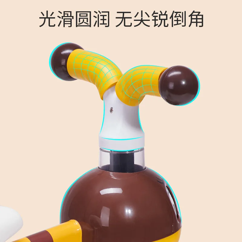 Новый детский скутер без педали детская игрушка-Йо трехколесный велосипед для