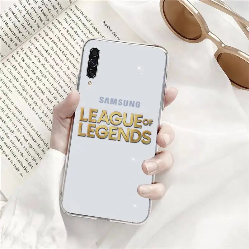 

League of Legends Phone Case Transparent for Samsung s9 s10 s20 Huawei honor P20 P30 P40 xiaomi note mi 8 9 pro lite plus lol