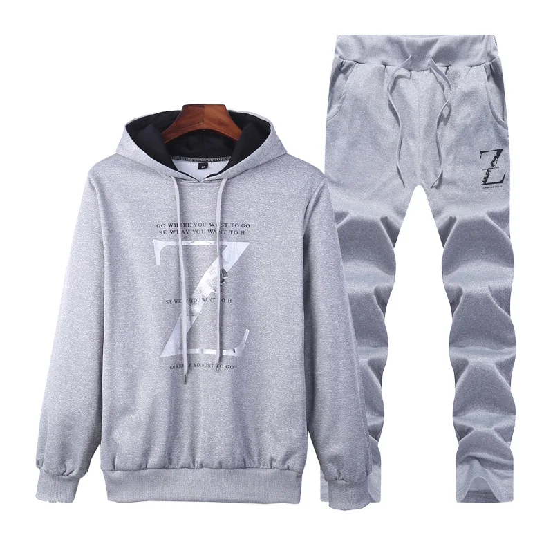 

Men's Sweatshirt Suit Men's Hooded Korean Style Trendy Handsome Suit Men's Casual Sportswear Men Hoodies Fashion Hoodie Men