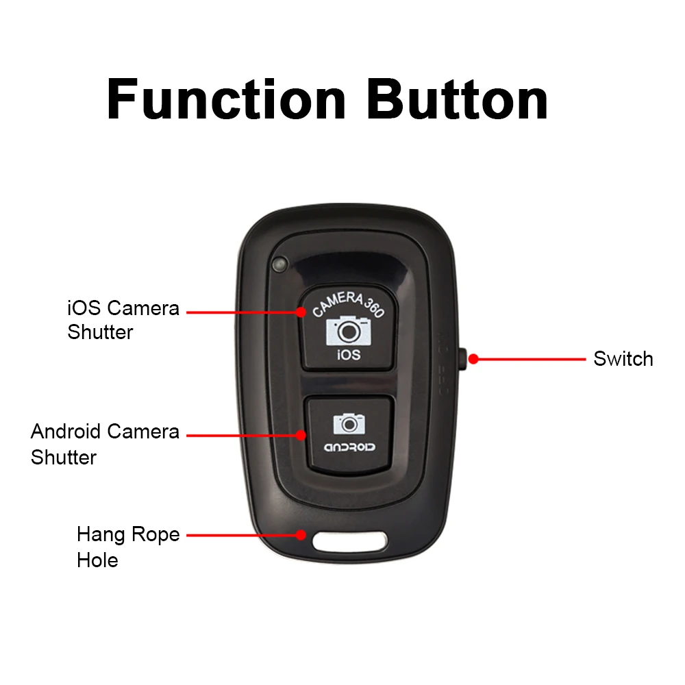 Беспроводная селфи Палка с Bluetooth и пультом дистанционного управления