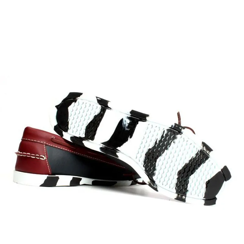 Классические топ-сайдеры Docksides из натуральной кожи для мужчин и женщин Мужские