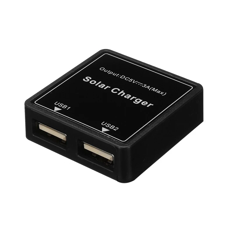 Двойной USB 5V регулятор инвертор DIY Солнечное зарядное устройство солнечная