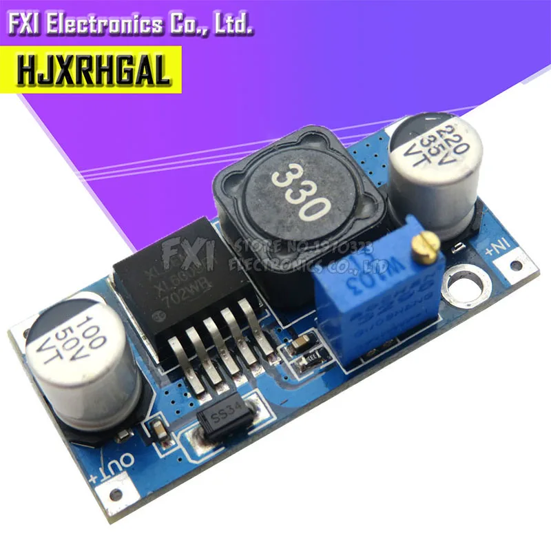 2 шт. XL6009 DC модуль питания Выход Регулируемый супер LM2577 Повышающий Модуль|module