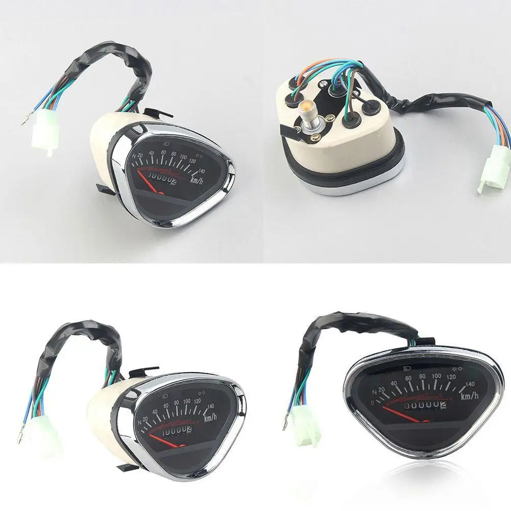 

2 In 1 12V Motorcycle LED Digital Voltmeter Tachometer Painel Accesories Speedometer Metal Gauge Moto Odometer V5G7