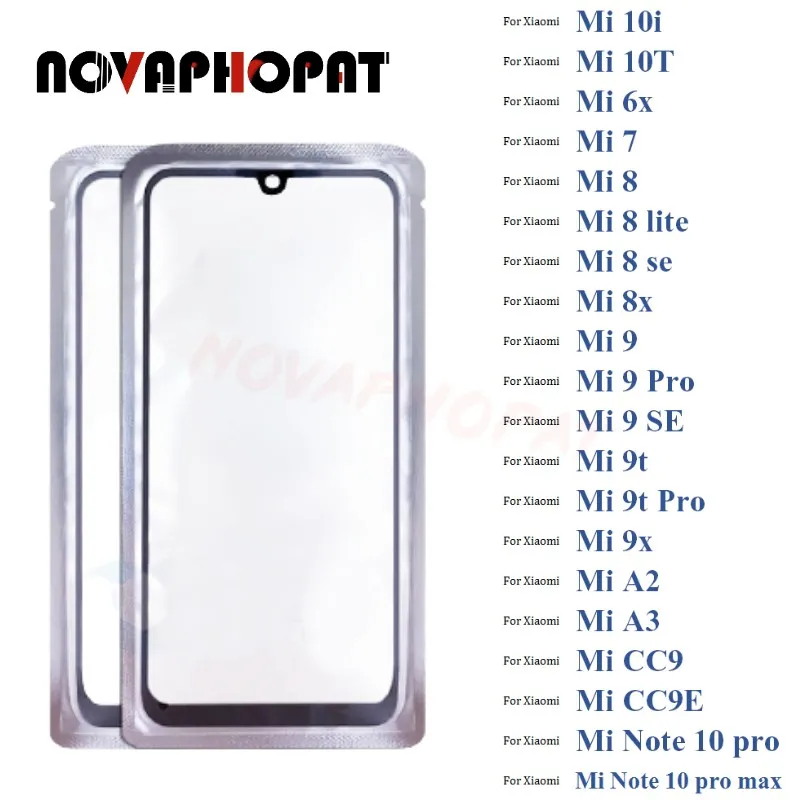 Стекло для сенсорного экрана Xiaomi Mi 10i 10T 6x7 8 lite SE 8x9 Pro с пленкой OCA|Экраны мобильных